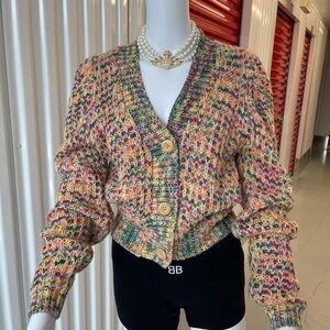 Moon River Pastel Knit Cardigan